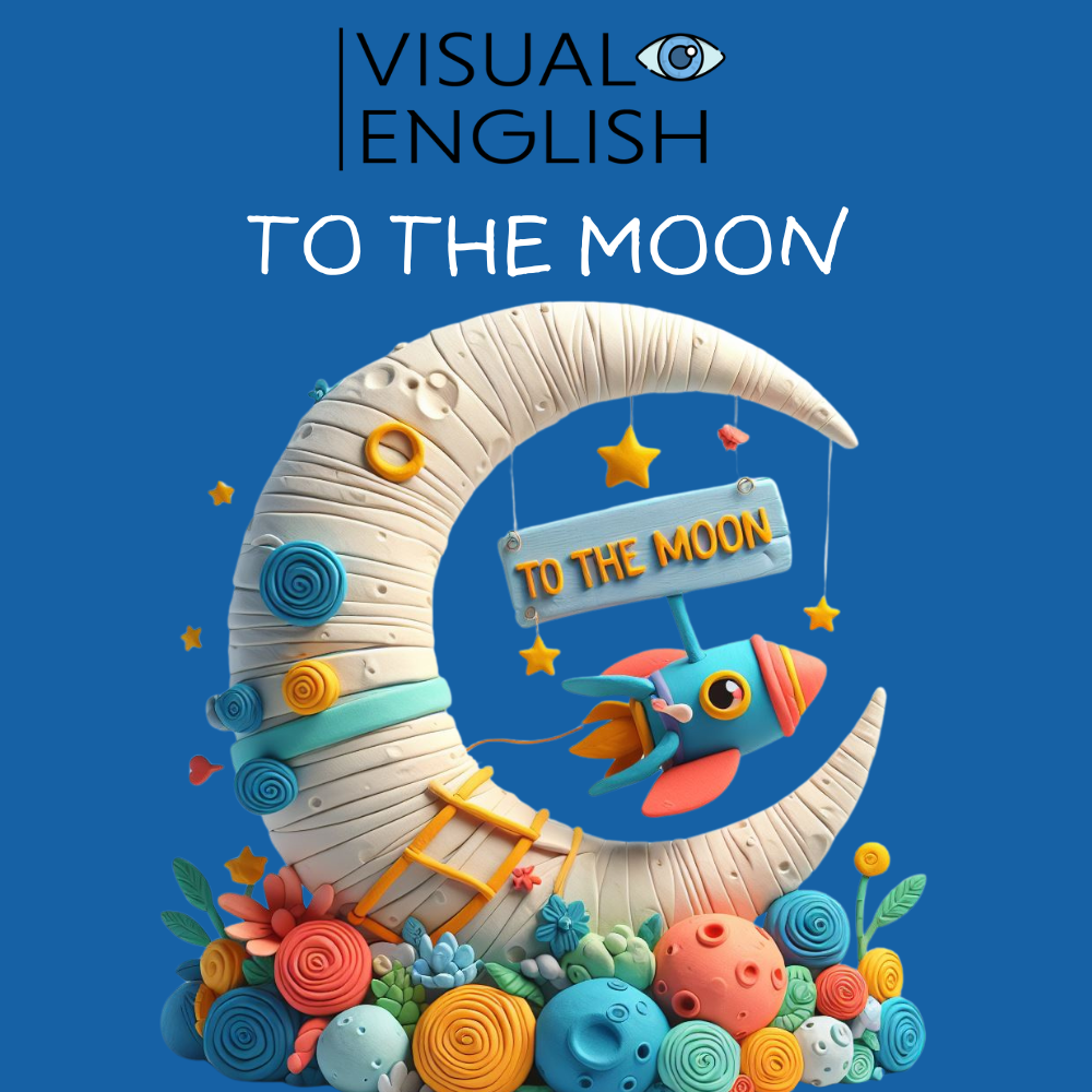 To The Moon! ESL lesson thumbnail