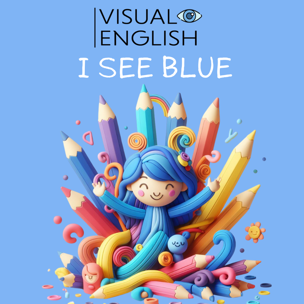 I See Blue ESL lesson thumbnail