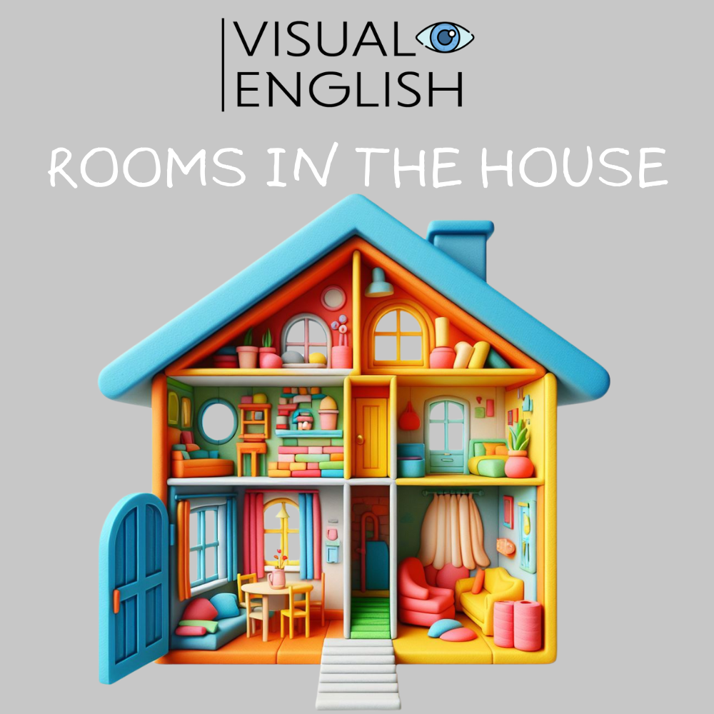Rooms In The House ESL lesson thumbnail