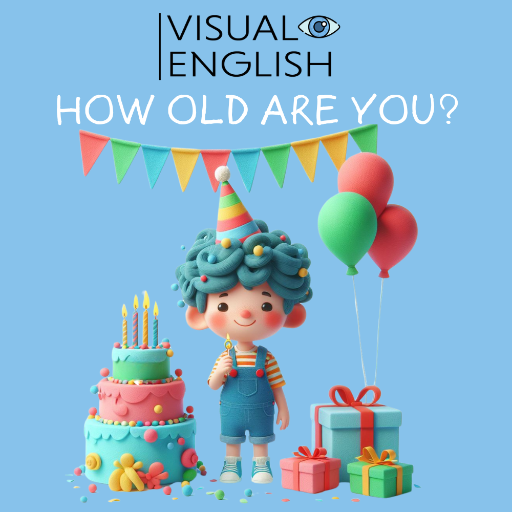 How Old Are You? ESL lesson thumbnail