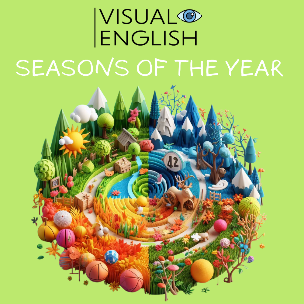 Seasons Of The Year ESL lesson thumbnail