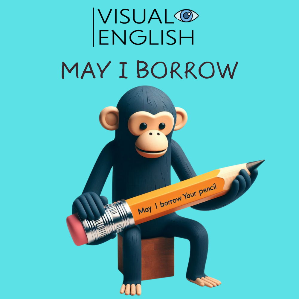 May I Borrow Your...? ESL lesson thumbnail