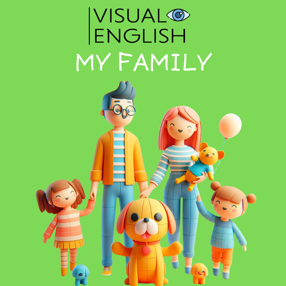 My Family ESL lesson thumbnail