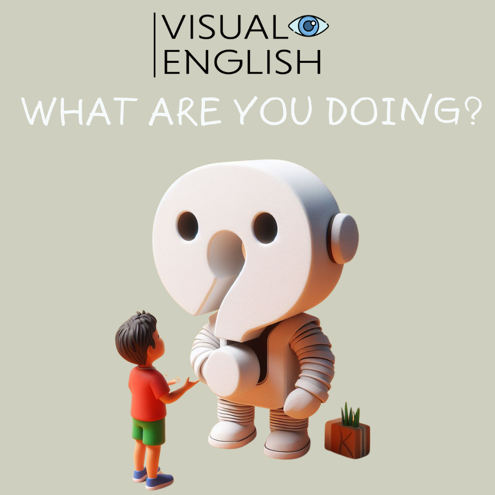 What Are You Doing? ESL lesson thumbnail
