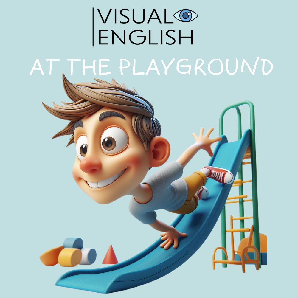 At The Playground ESL lesson thumbnail