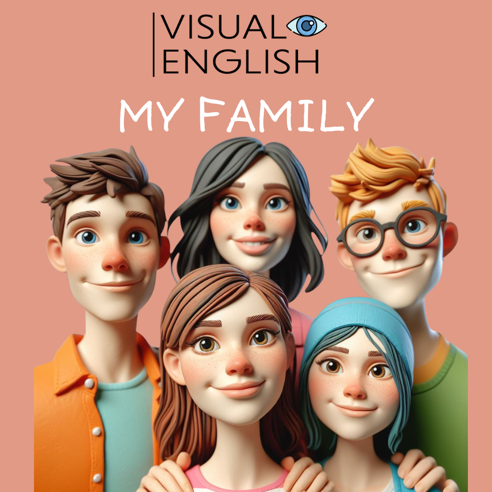 My Family ESL lesson thumbnail