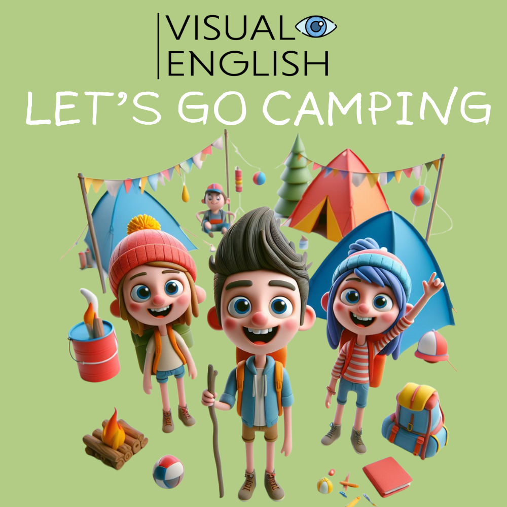 Camping ESL lesson thumbnail