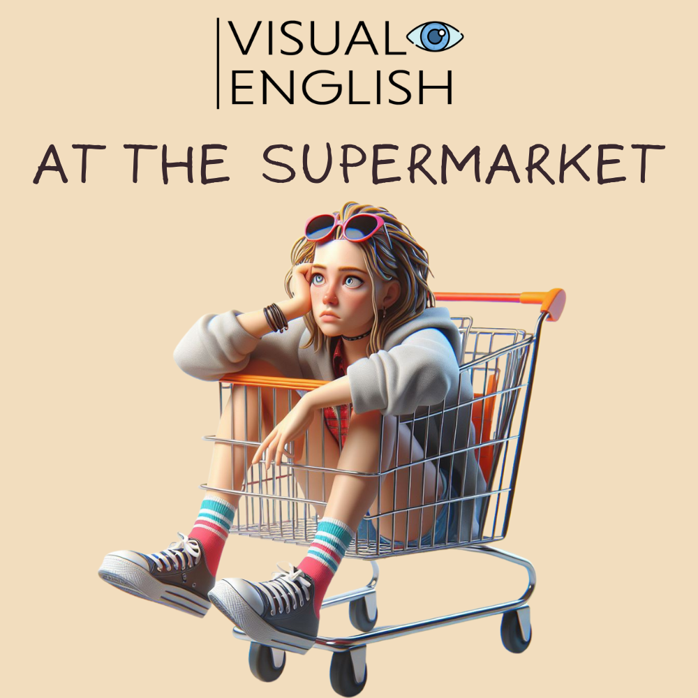 At The Supermarket ESL lesson thumbnail