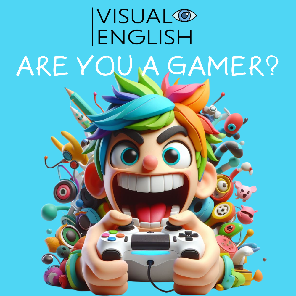 Are You A Gamer? ESL lesson thumbnail