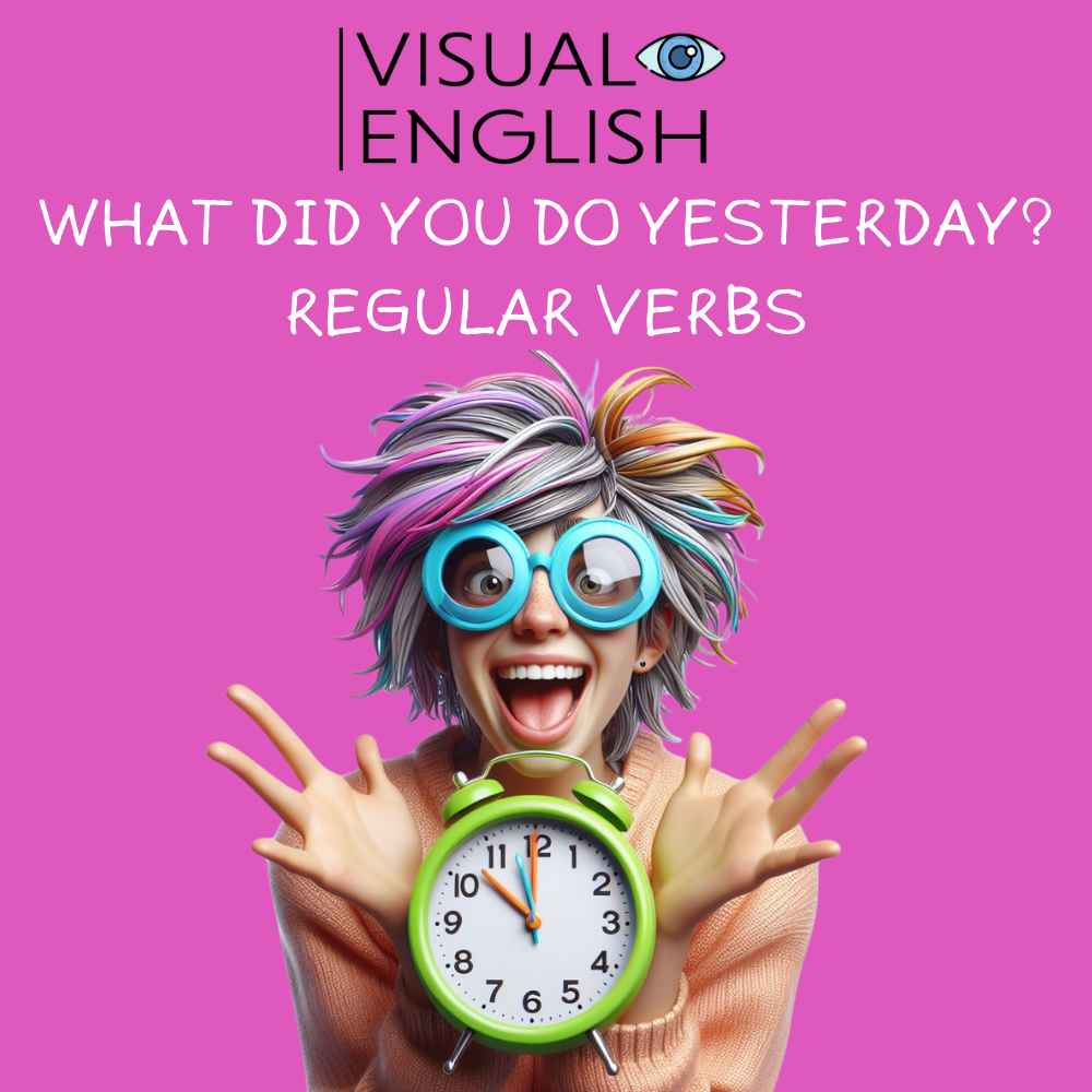 What Did You Do Yesterday? Part 1 ESL lesson thumbnail