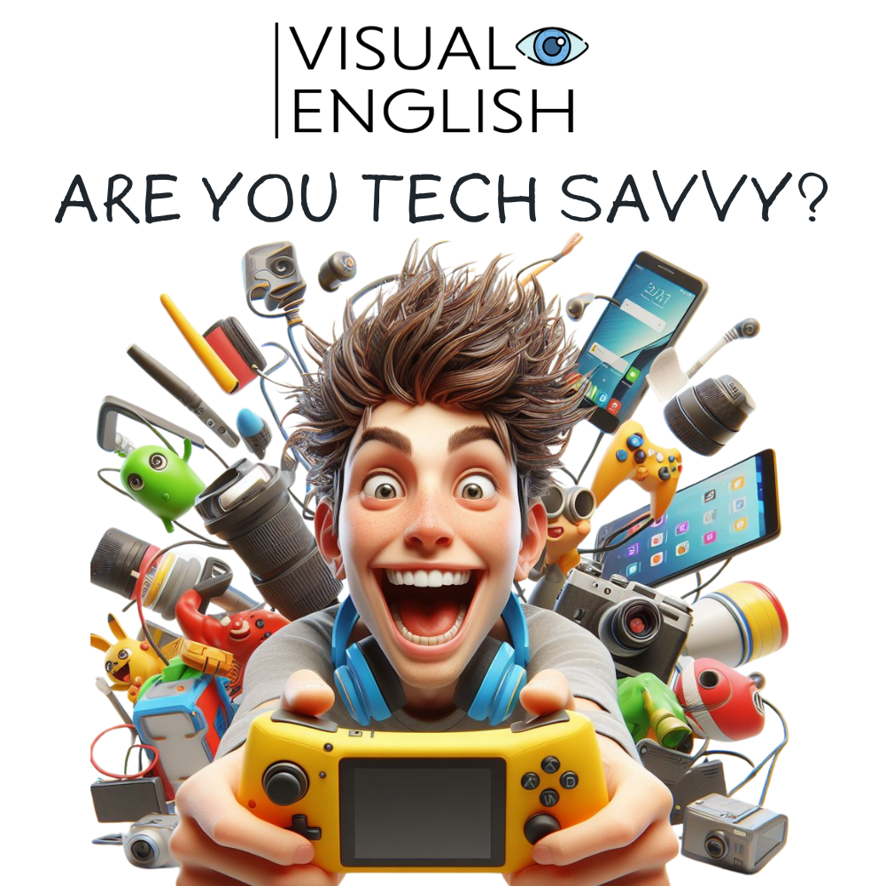 Are You Tech Savvy? ESL lesson thumbnail
