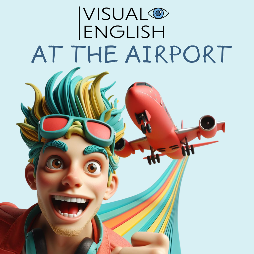 At The Airport ESL lesson thumbnail