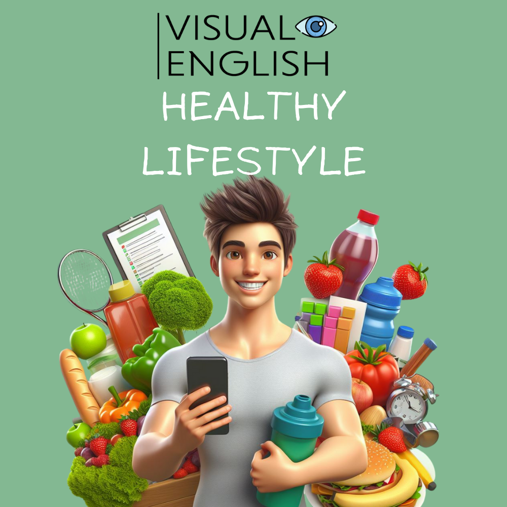 Healthy Lifestyle ESL lesson thumbnail